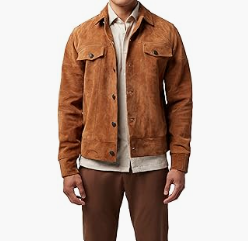 Good Man sheepskin denim jacket =^