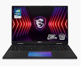 MSI Titan 18 HX 1-inch 120Hz Mini LED UHD+ Gaming Laptop .>