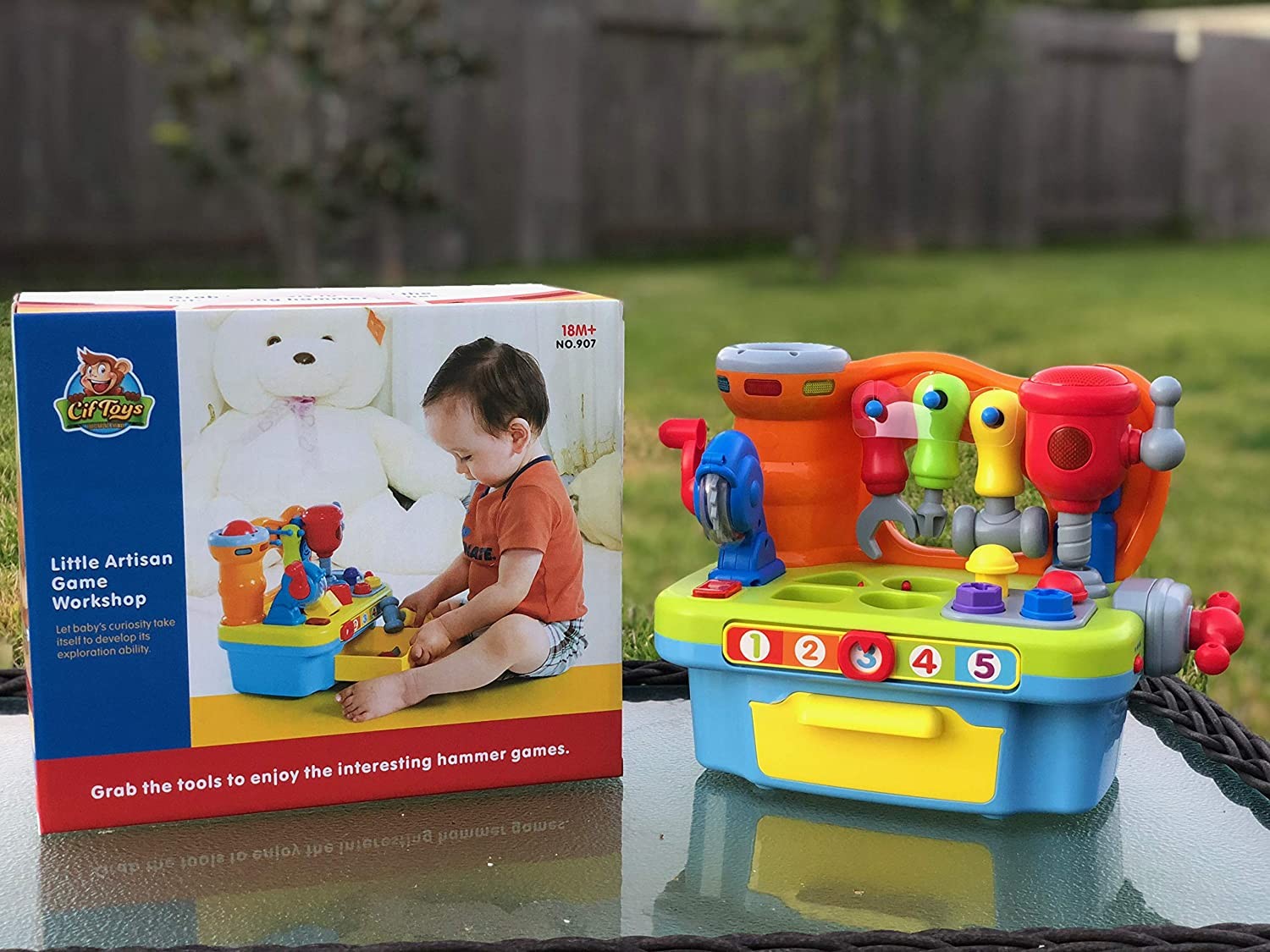 CifToys Musical Learning Workbench Toy for 18#