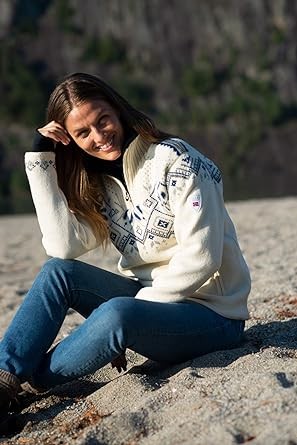 Dale of Norway Women's Fongen Waterproof Feminine Pullover Sweater .%