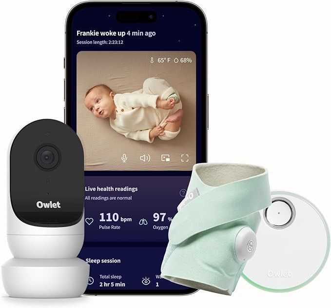 Owlet Dream Duo 2 Smart Baby Monitor .,