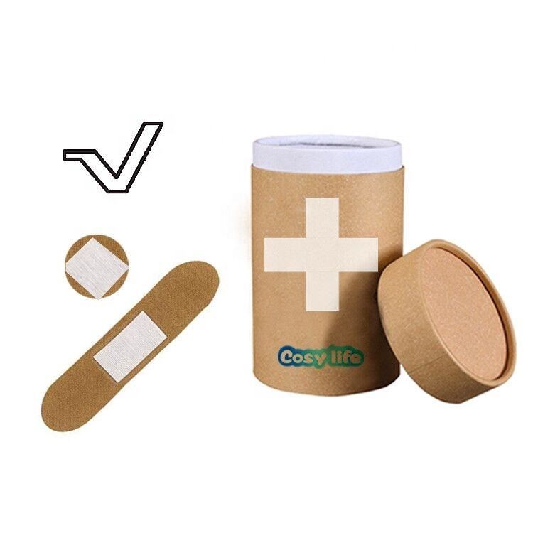 Free sample Natural Bamboo Absorbent Pad adhesive Plaster band aid