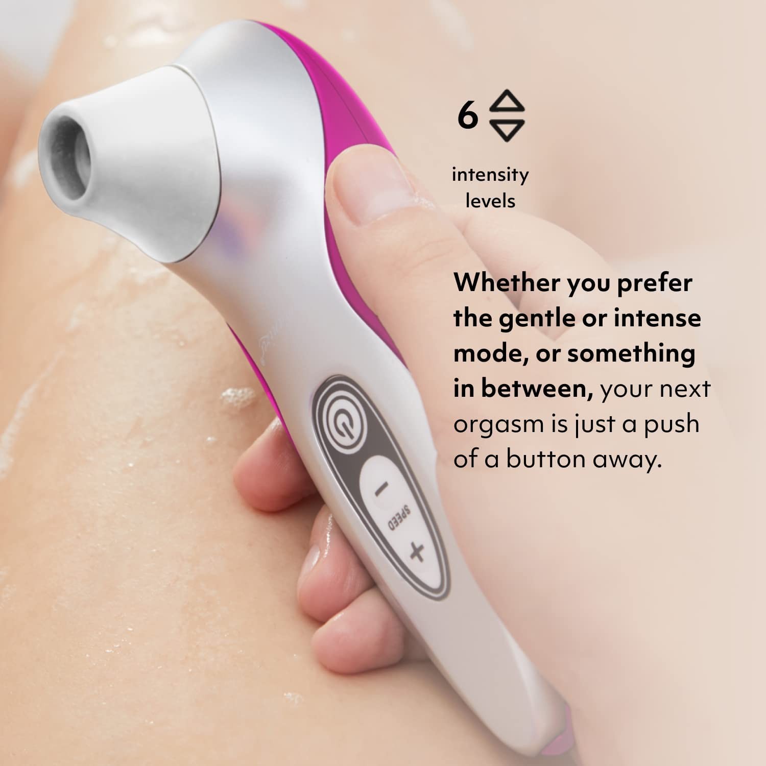 Womanizer Pro 40 Clitoral Sucking Toy 6 Intensity Level Clitoris Suction Massager 3Q