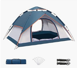 WHYUNM26 3-4 person automatic camping tent .,.