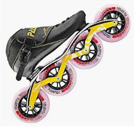 Professional carbon fiber inline skates, suitable for adults and men ';