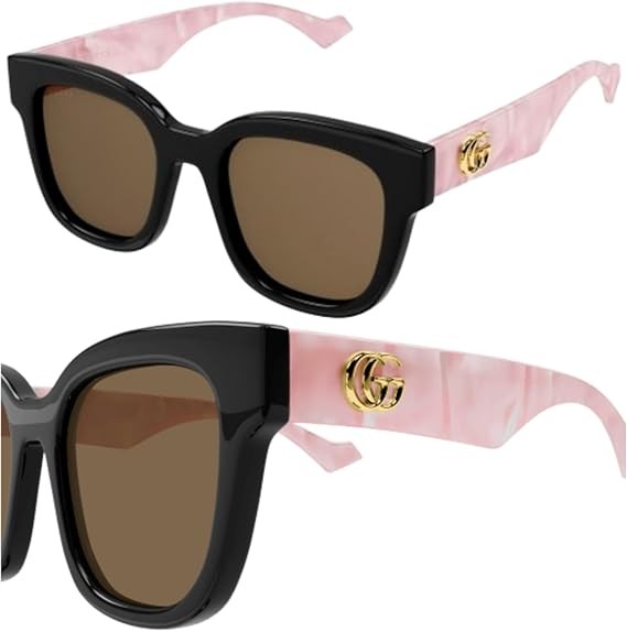 Gucci GG0998S Designer Fashion Sunglasses - Elegant, Sophisticated & Stylish Square Shape Eyewear with Luxury eSHADES Kit