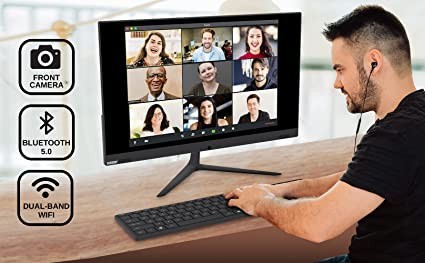 23.8インチフルHDIPSオールインワンデスクトップ、Windows 11 -インテルN4120搭載