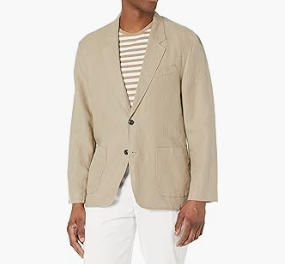 Vince Men's Relaxed Hemp Jacket /,