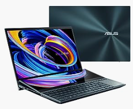 ASUS ZenBook Pro Duo 15 OLED UX582 Laptop<.
