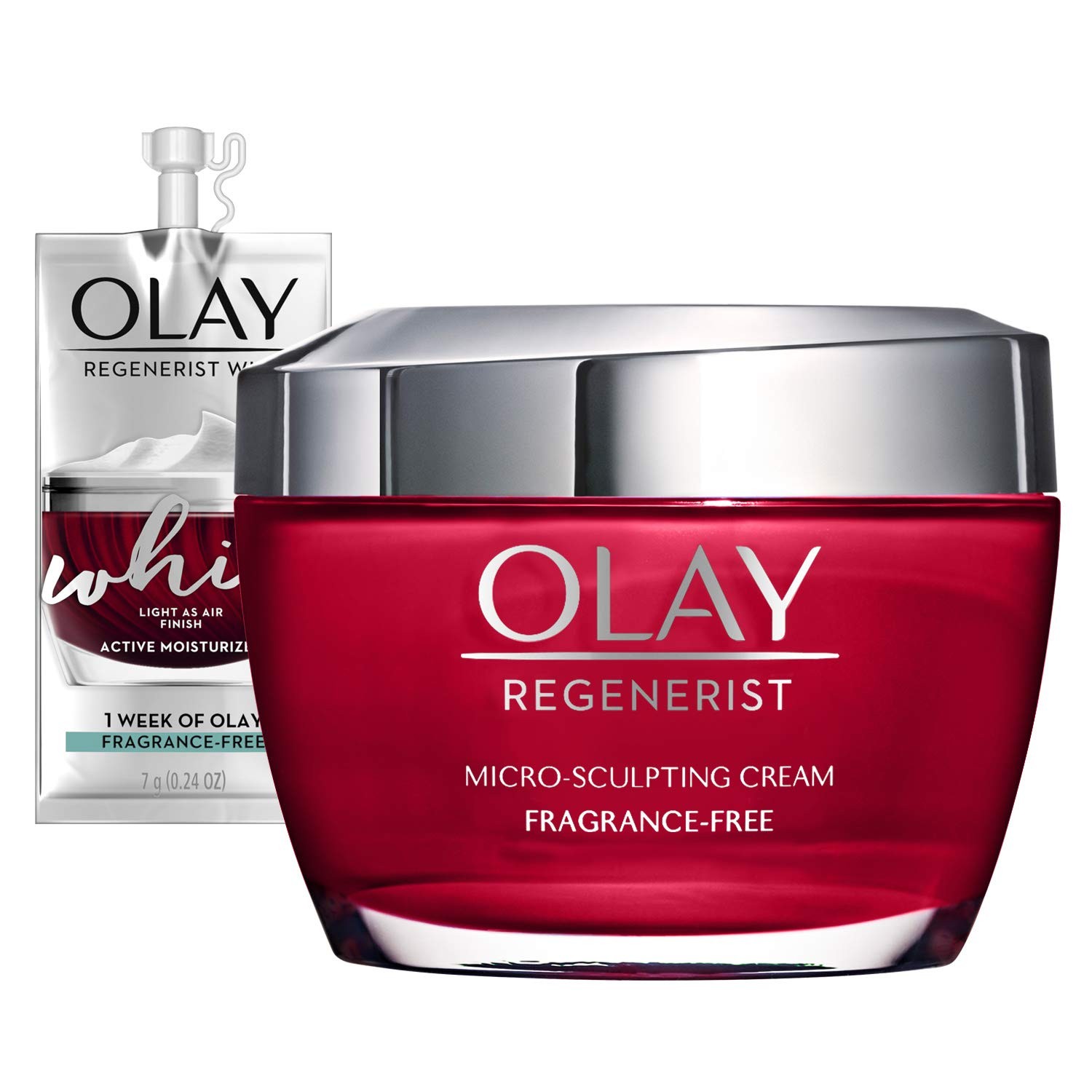 Olay Regenerist Micro-Sculpting Cream Face Moisturizer with Hyaluronic Acid & Vitamin B3++