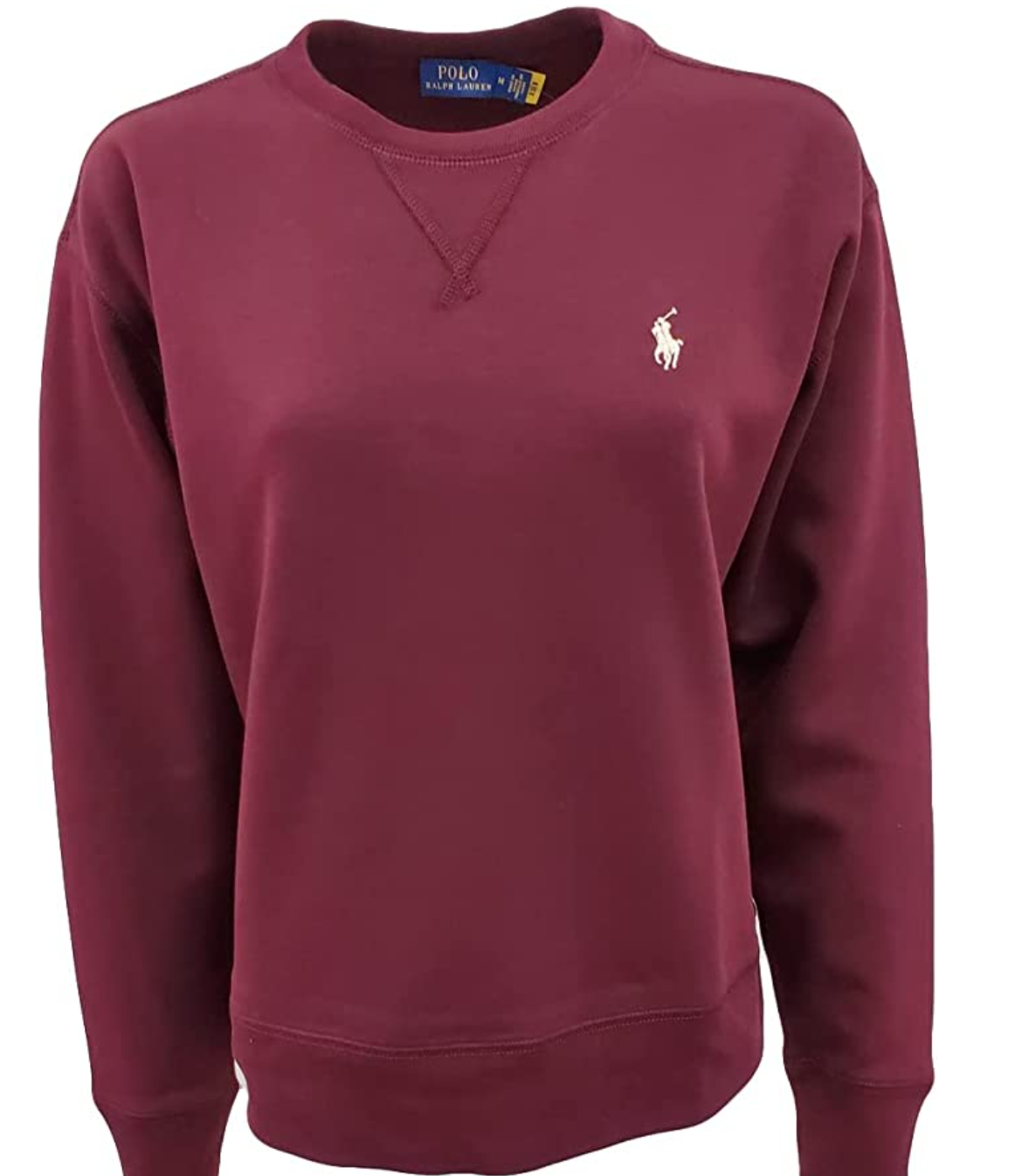Polo Women's Wool Pullover Sweatshirt